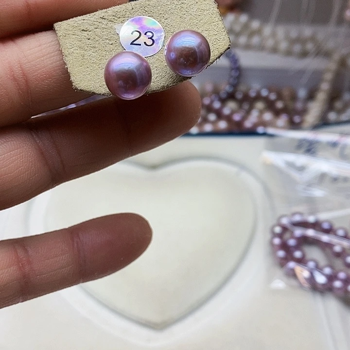 颈饰合金淡水珍珠