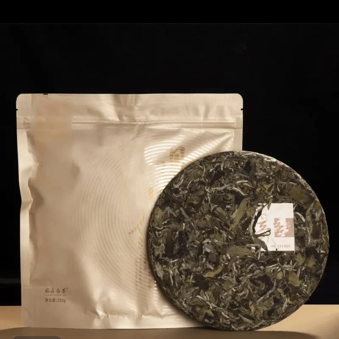 【门店款】福鼎白茶2019版鼎传奇白牡丹茶饼简装350克（不支持试喝）