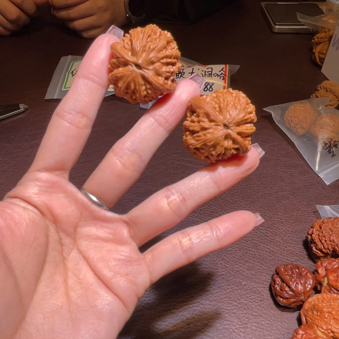 文玩核桃把件?***35龙眼