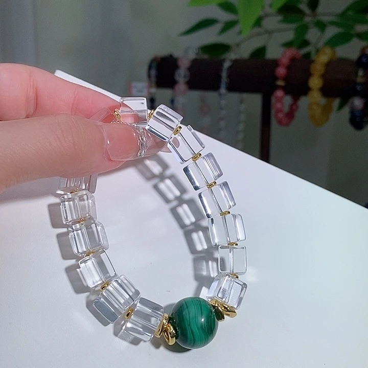 小***薇未镶嵌手链水晶白水晶