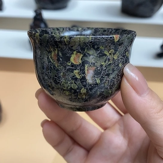 玉福茶具瓷安山玉