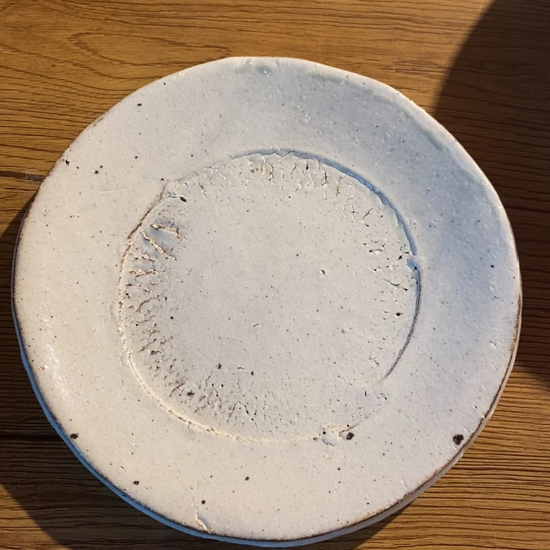 瓷片粉引手作器皿