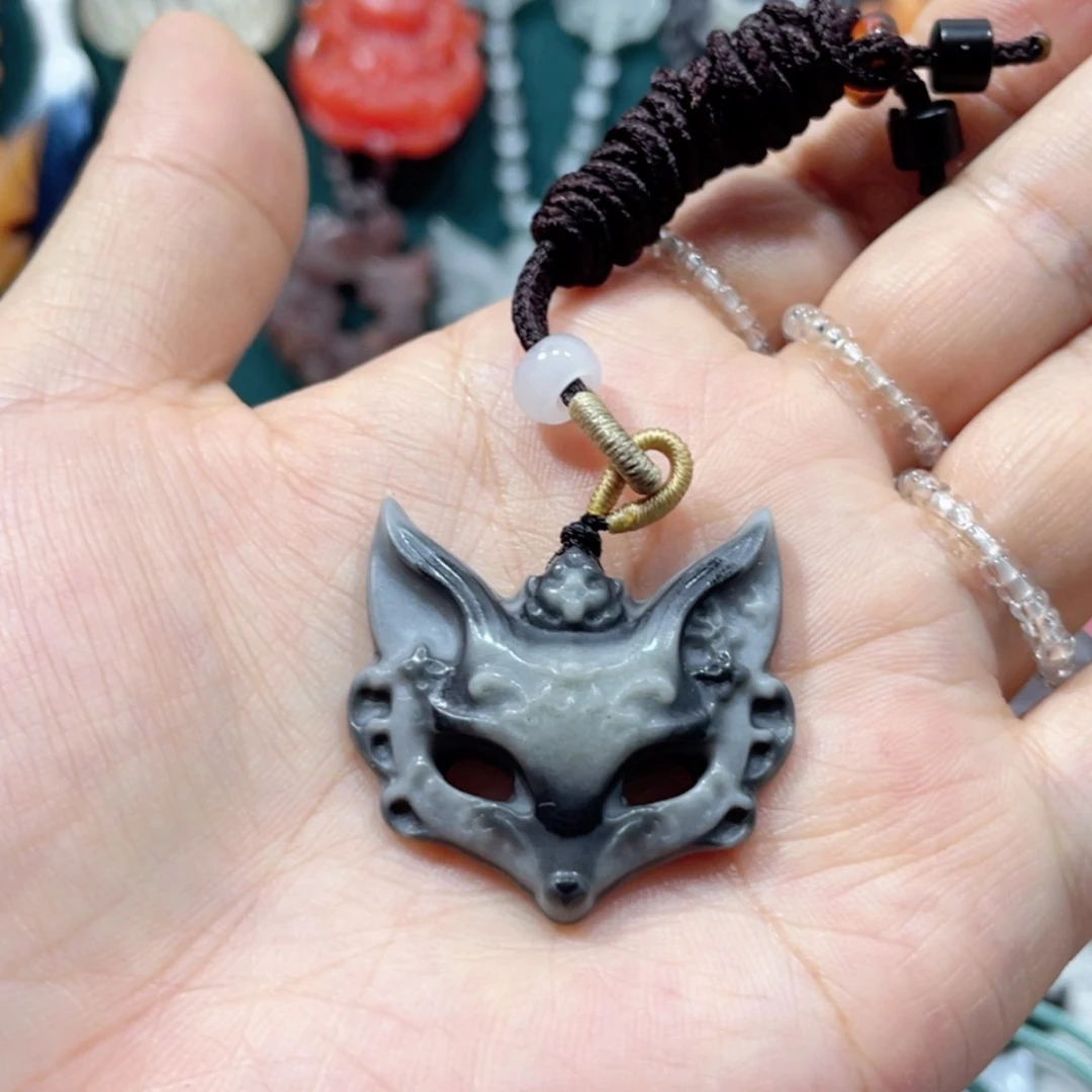 【闪购商品】未镶嵌岫玉颈饰53项链