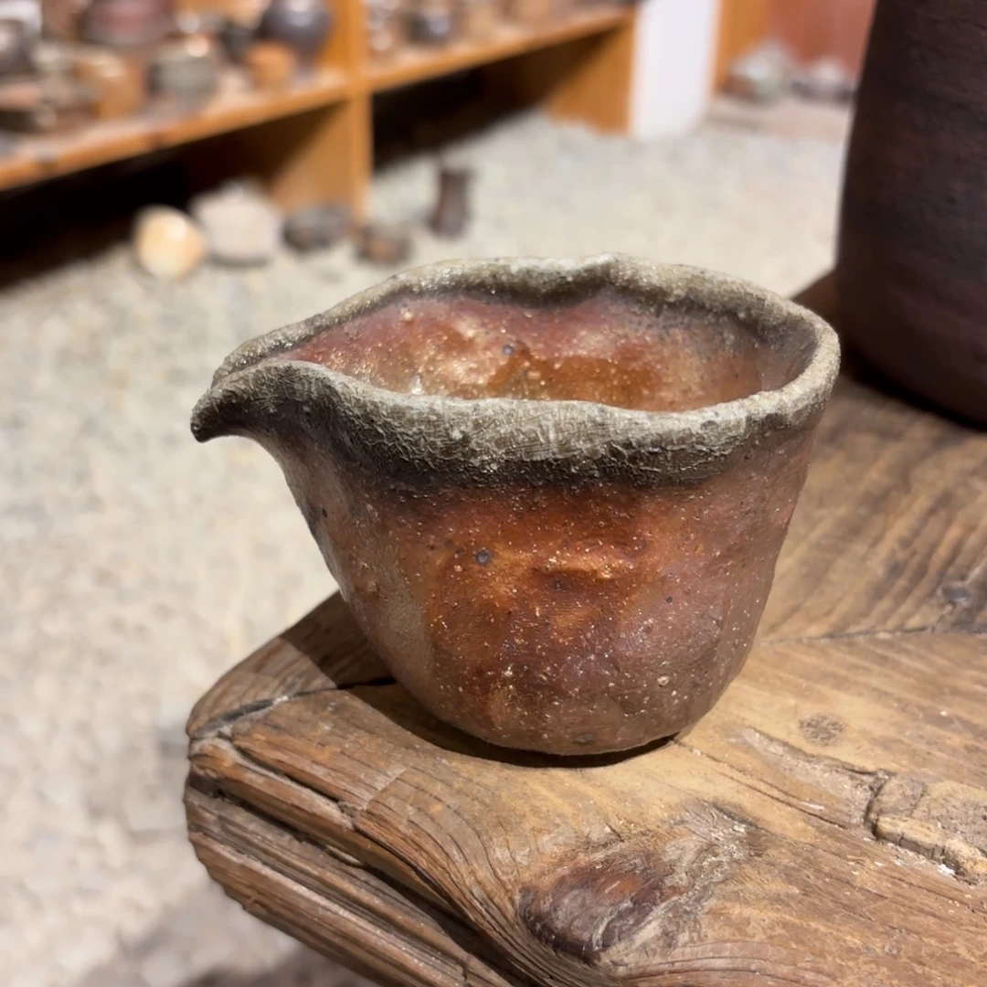 微瑕柴烧好看的器物