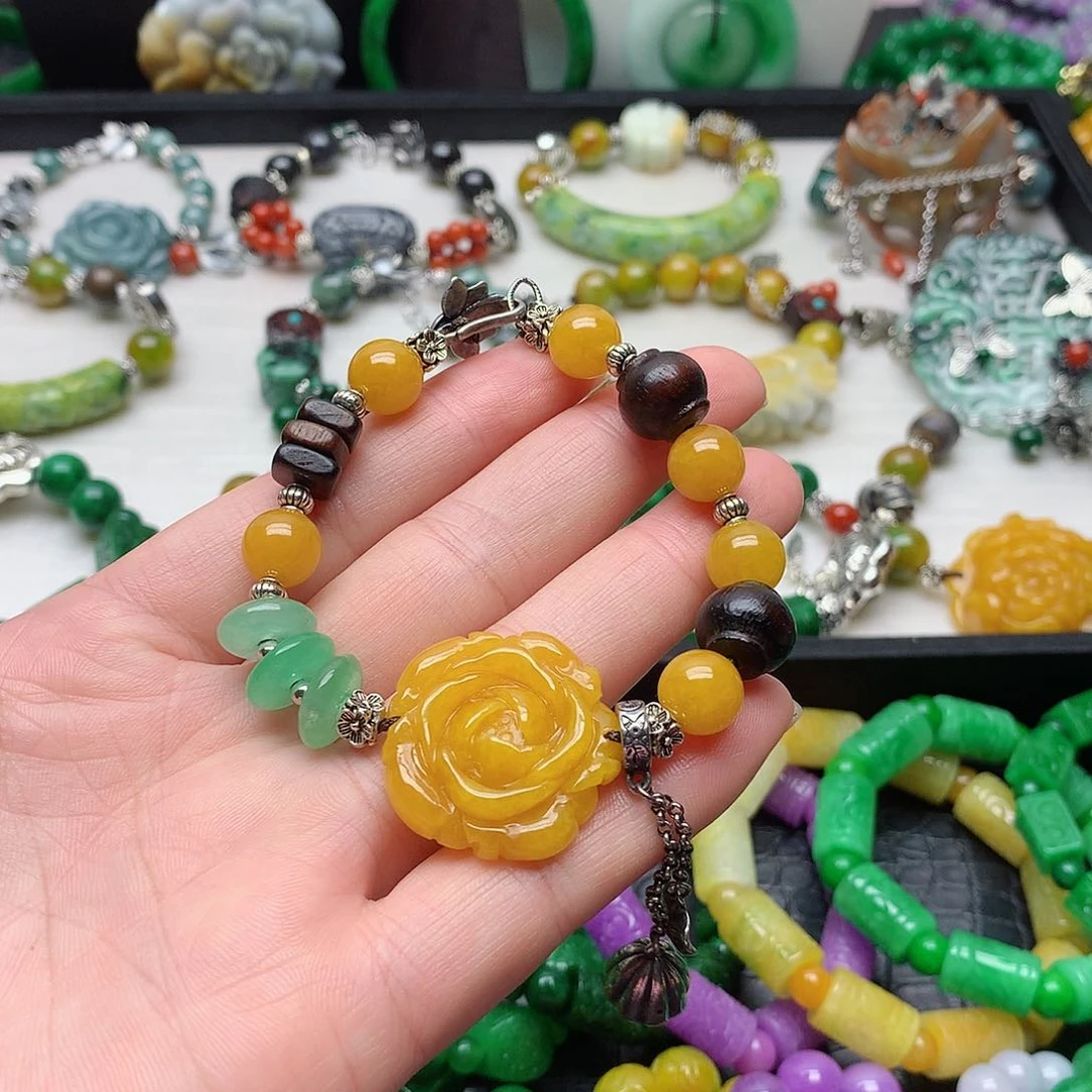 未镶嵌手链翡翠1