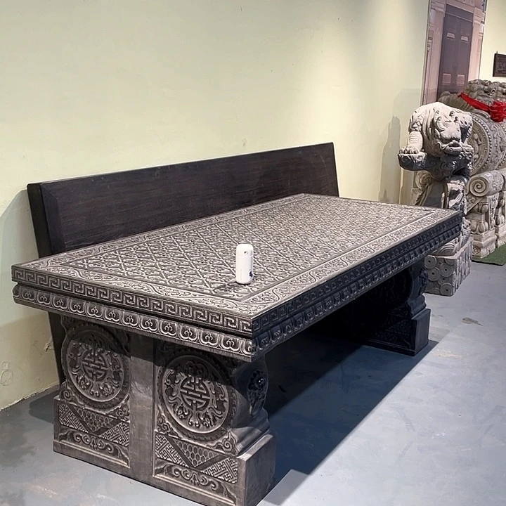 石头残*青石石茶台