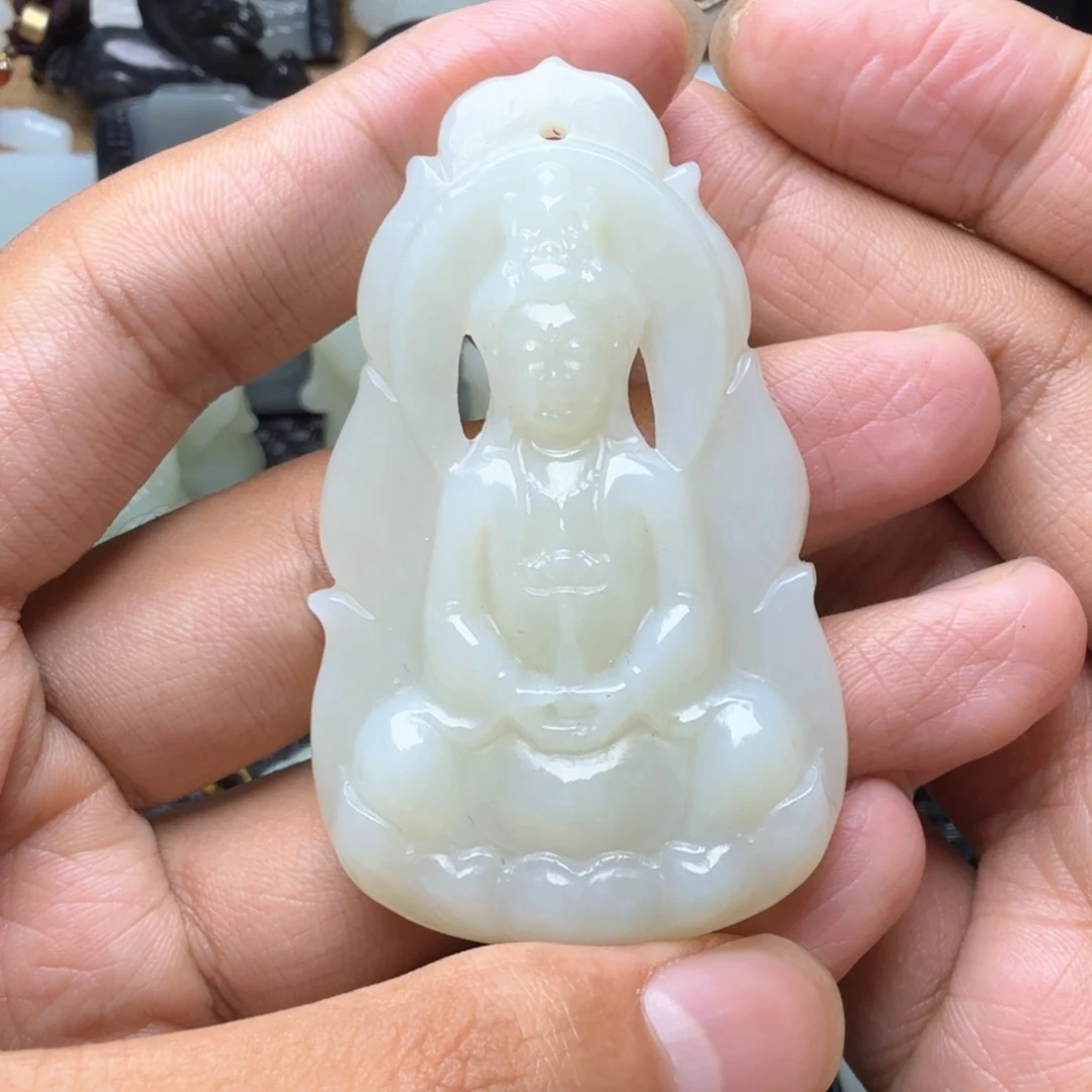 未镶嵌和田玉挂件君*言