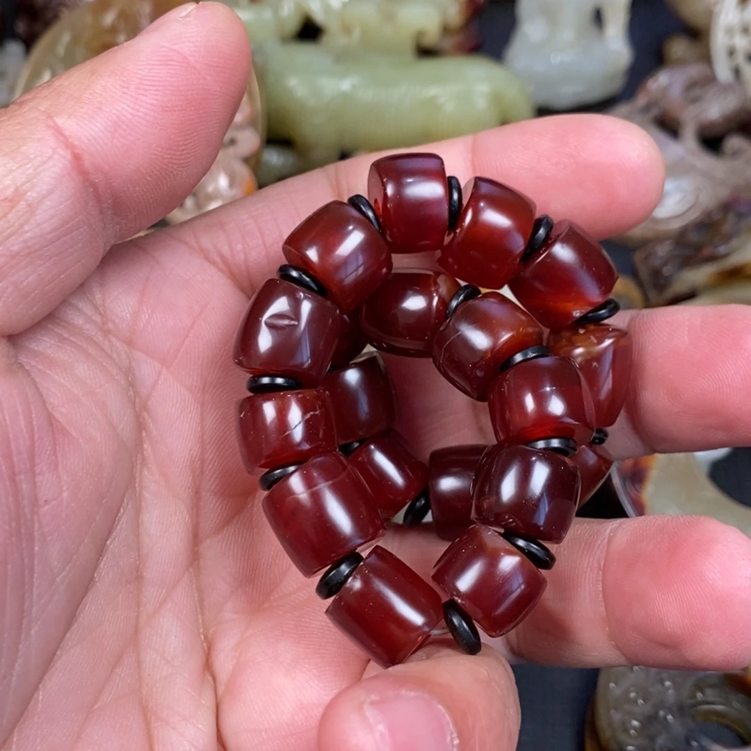 和田玉挂件未镶嵌朝***拾