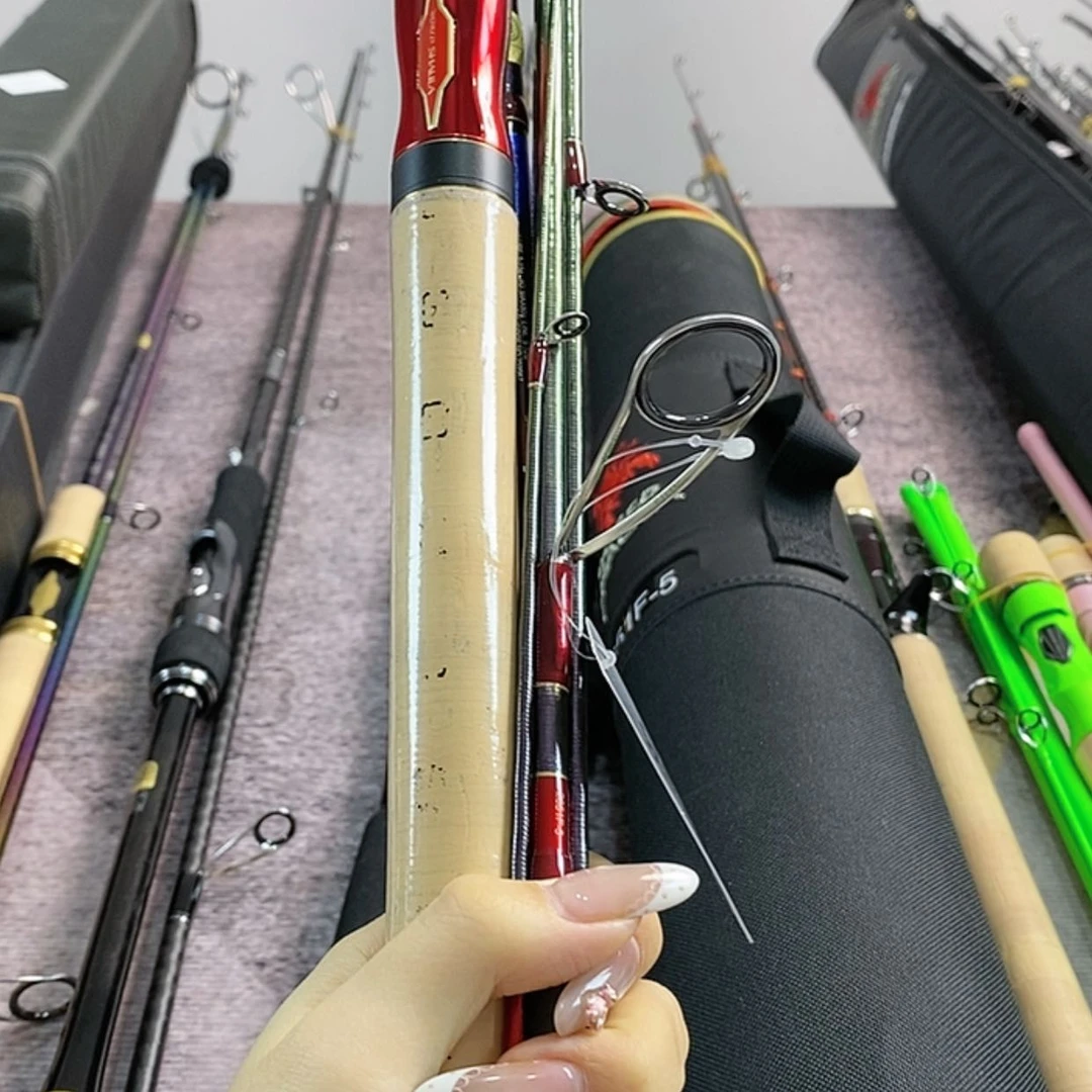 【闪购商品】3.8m碳素老*两节路亚杆