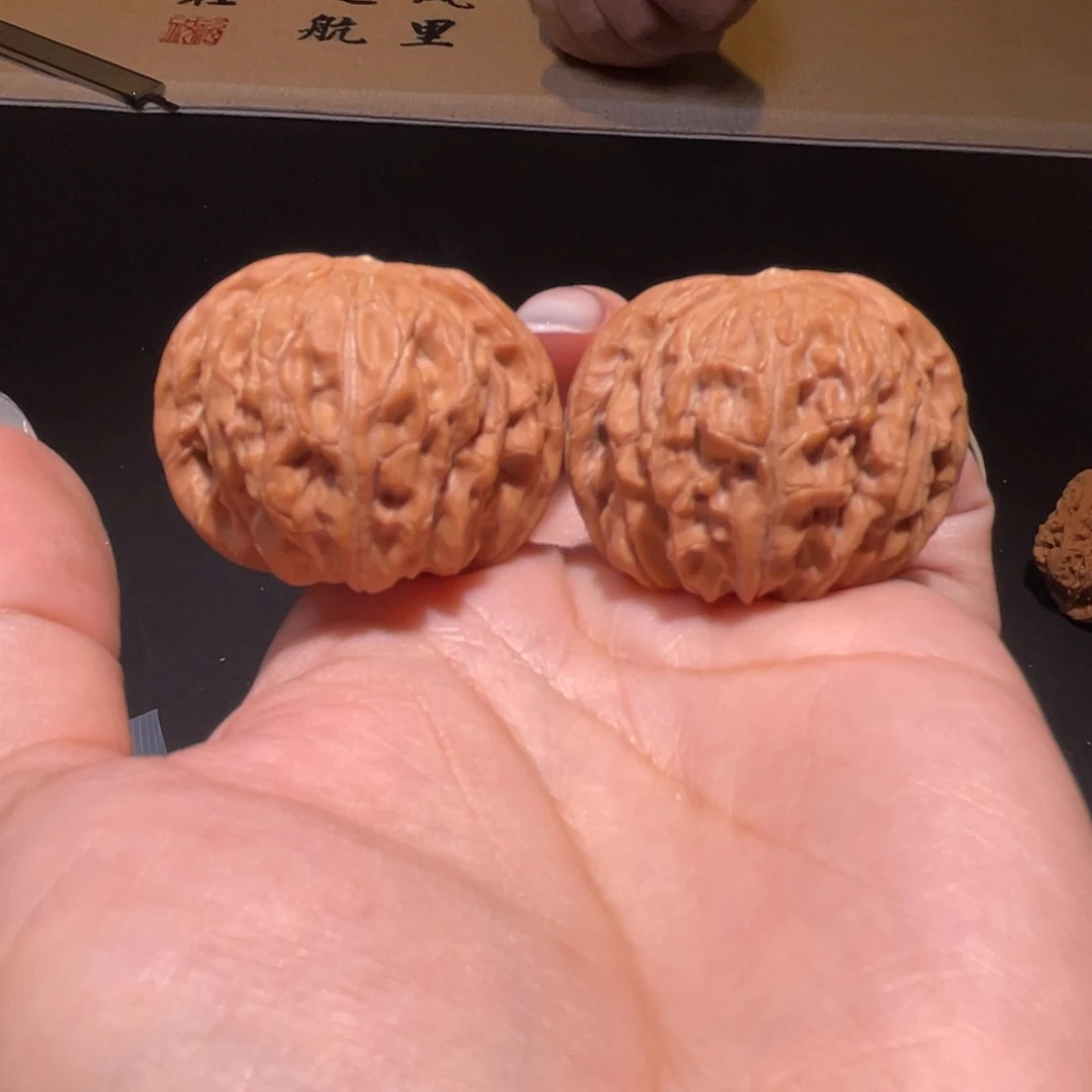 把件文玩核桃38左右房山正磨