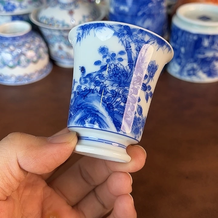 瓷片景德镇全手工手绘陶瓷