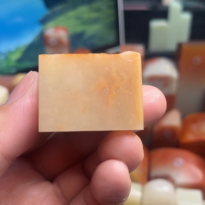 老挝石老挝保利印章石