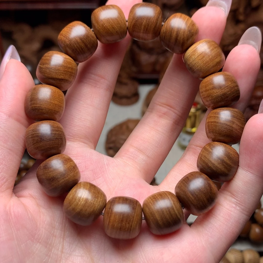 檀香木手串/手链老山檀香1314药香沉水微瑕