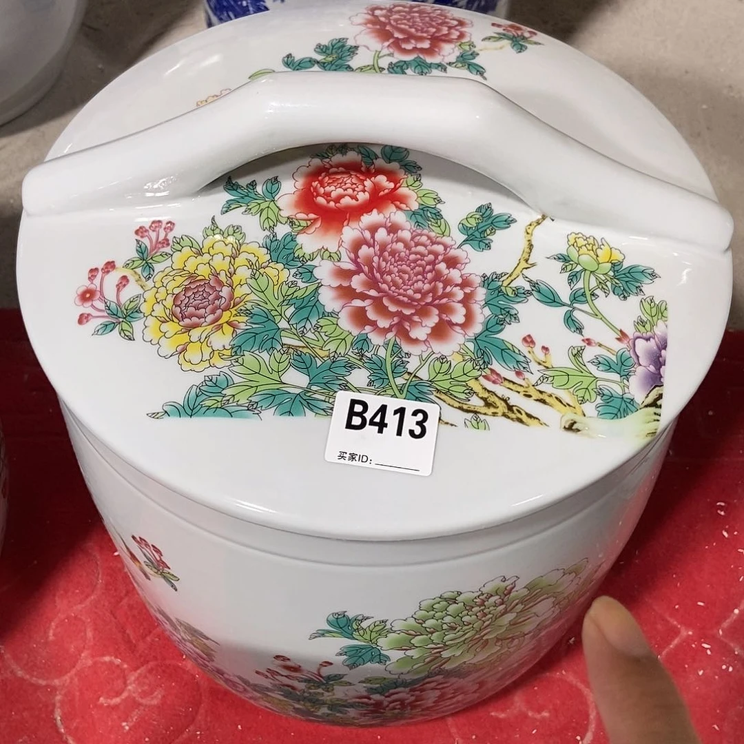 瓷片景德镇陶瓷罐413