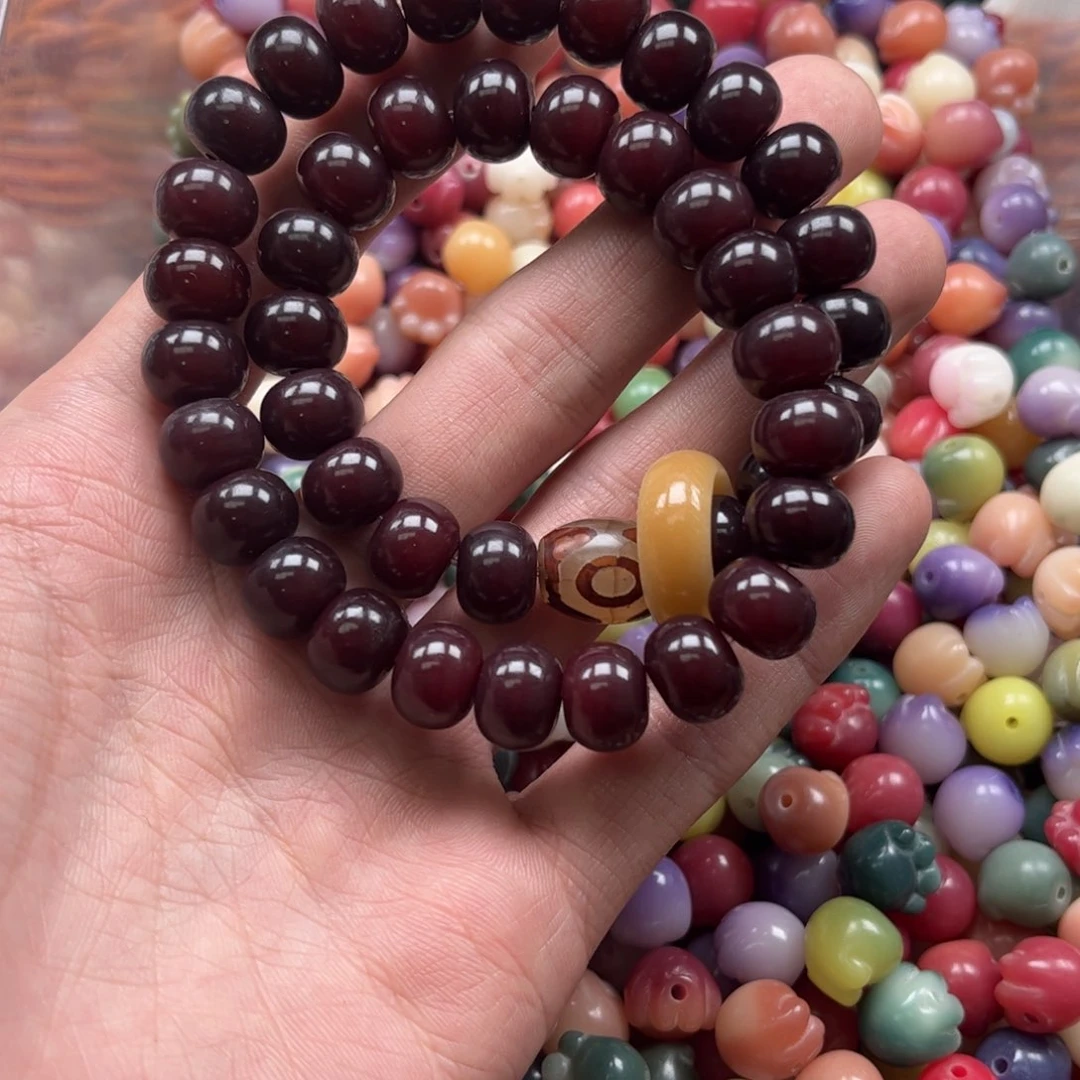 【闪购商品】白玉菩提吊坠z12/100+50颗微瑕溏心