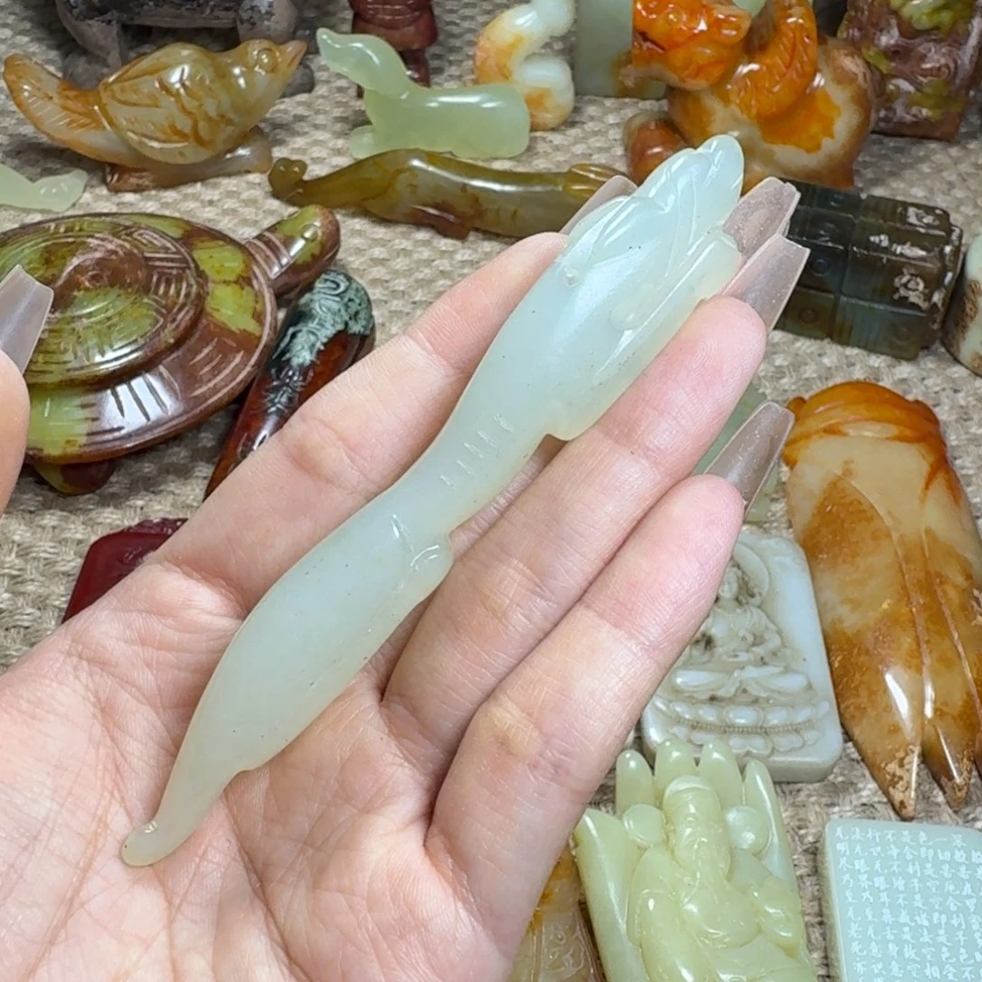 白玉菩提吊坠挂件