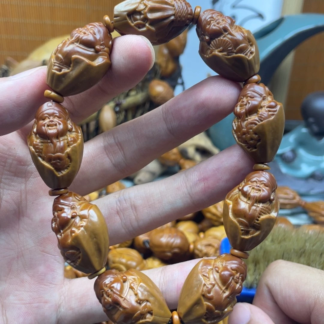 橄榄核手串/手链橄榄核雕工艺手串5119