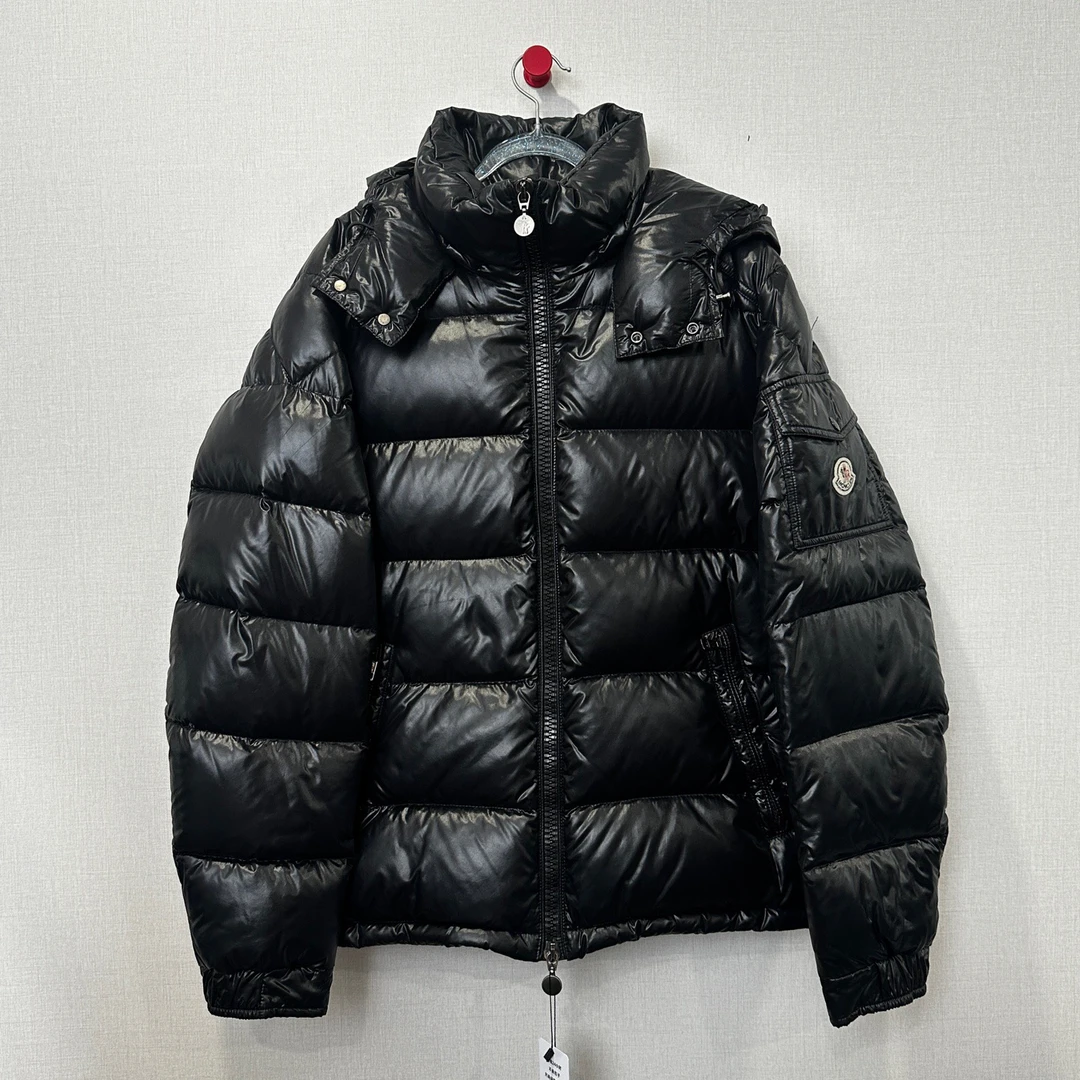 99新 MONCLER 黑色玛雅羽绒服/尺码3/编号20069