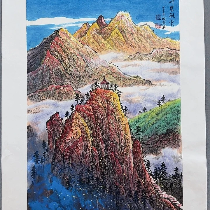 国画国画莫国宾老师精品
