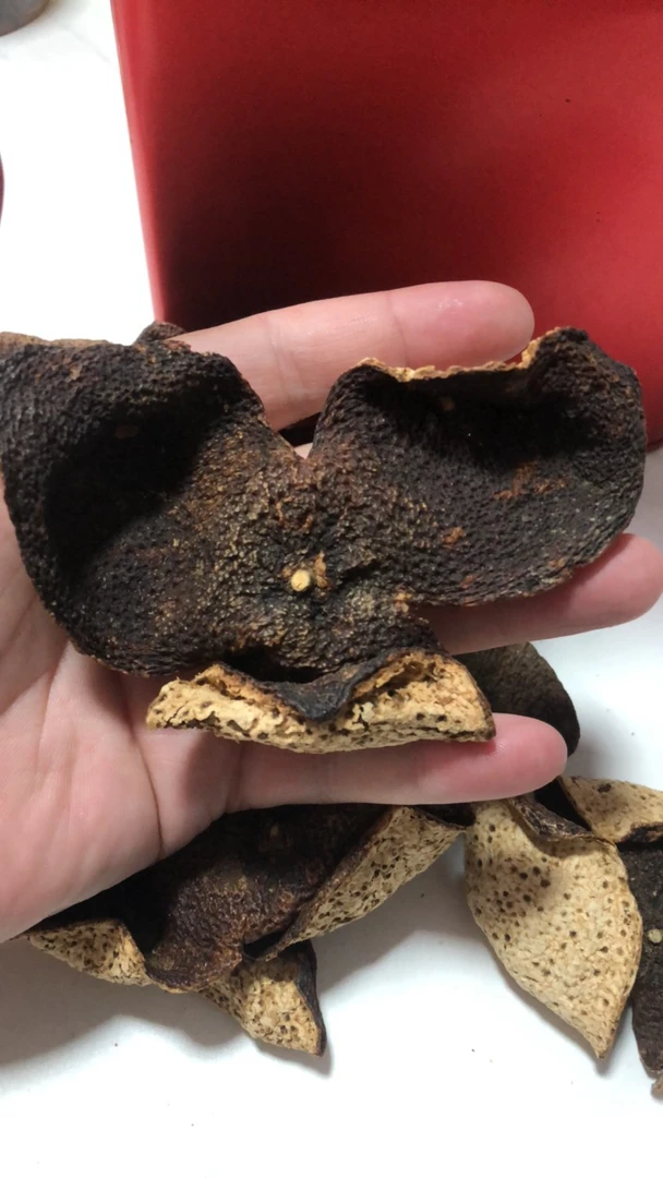 2019年南坦老树狗腩皮有虫蛀糯香糯甜冬后皮