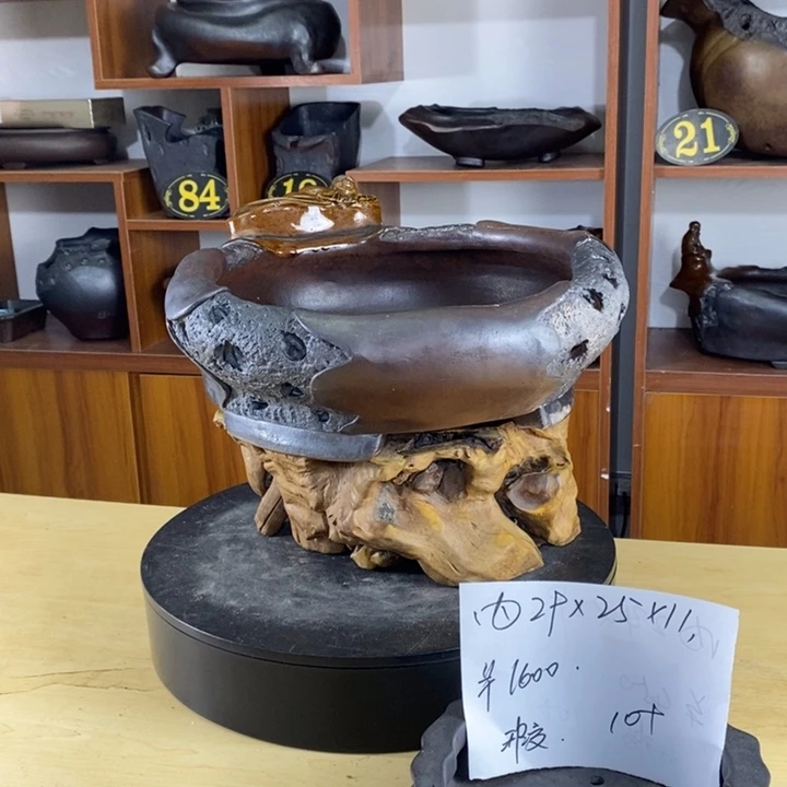 木***》大何紫砂花盆