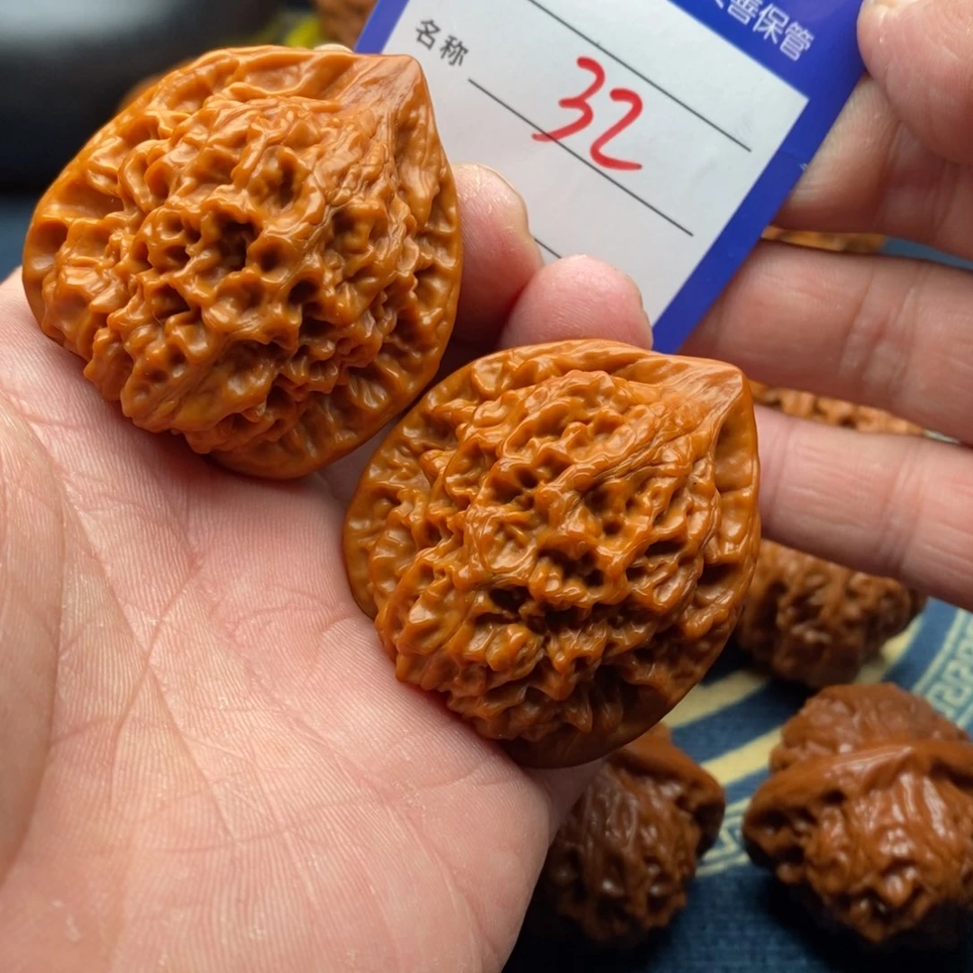 文玩核桃把件官帽42