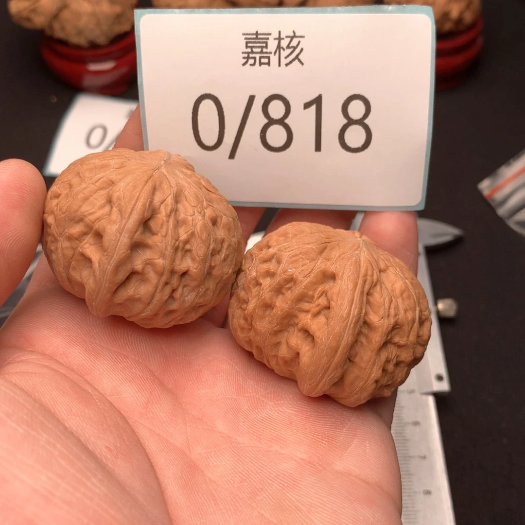文玩核桃把件40铁锤