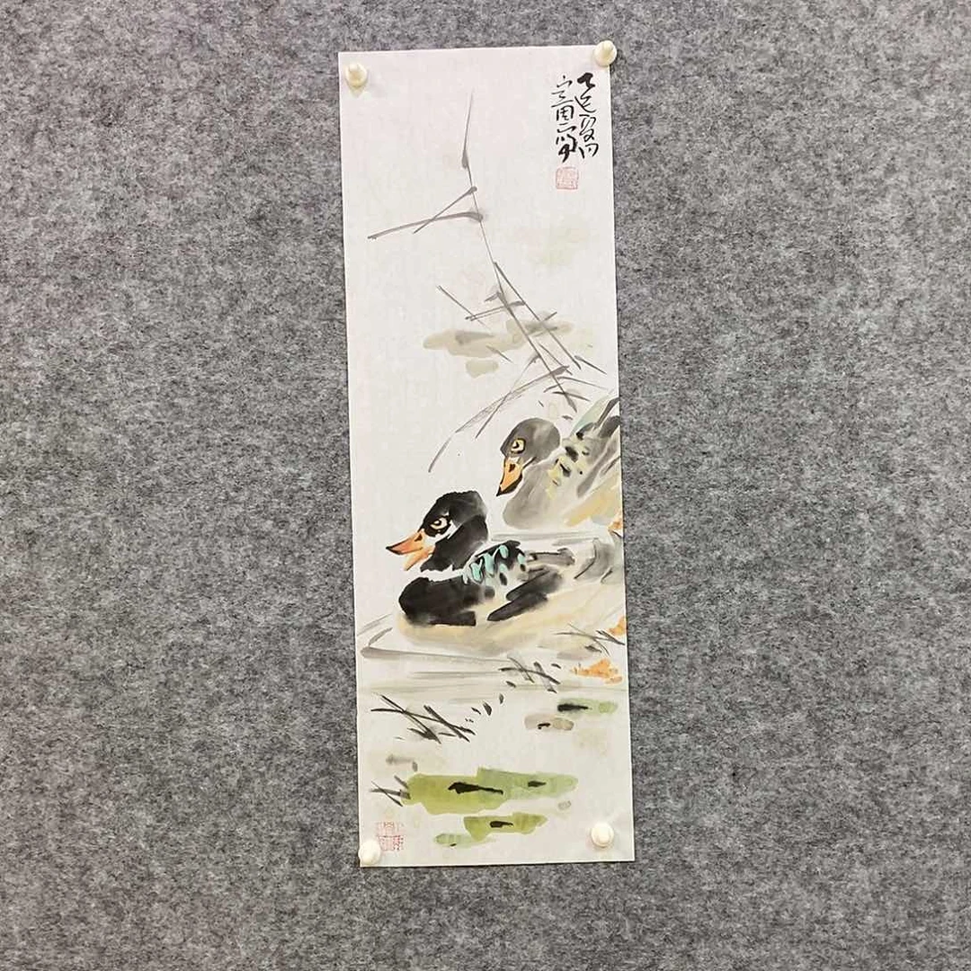 国画尚定固国画作品