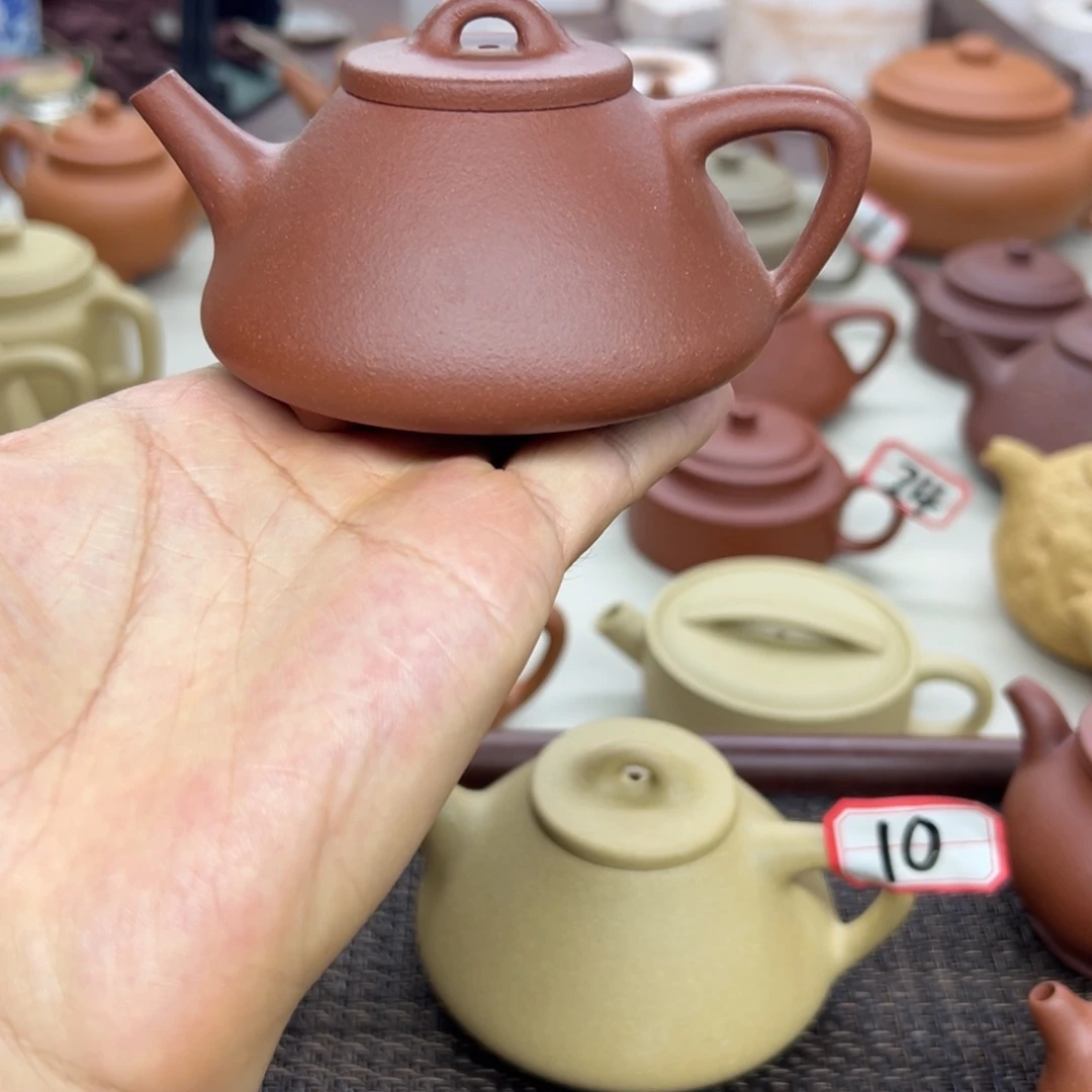 T***D紫砂茶壶石瓢微瑕150cccc