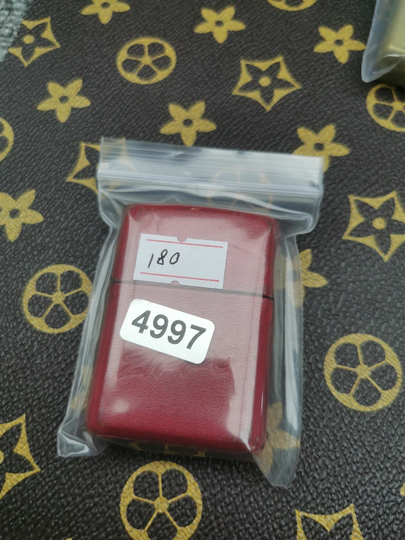 Zippo打火机回血红皮机-4997