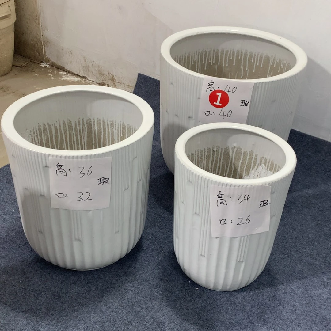 高温陶瓷花盆微瑕