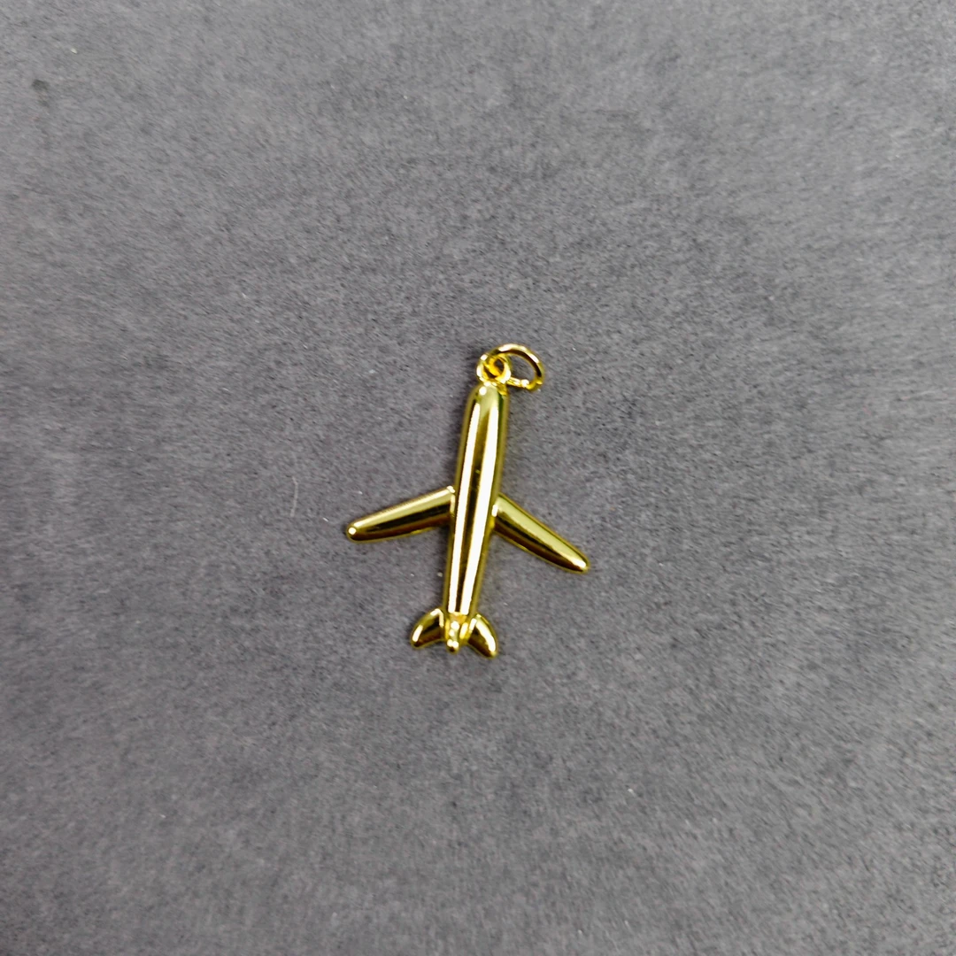 【巴基斯坦玉石珠宝】精致小飞机吊饰（多样性发货）