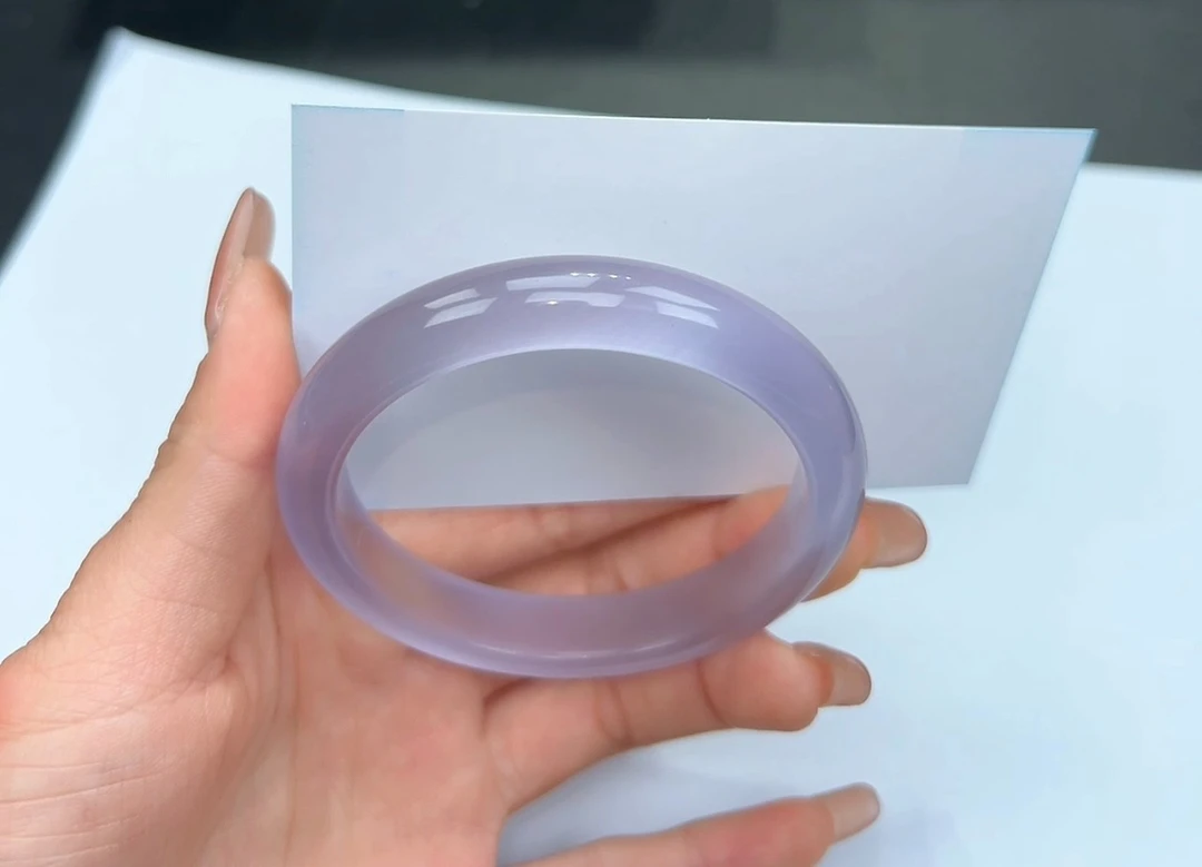 54圈口【冰紫手镯】正圈【支持7天无理由退换货】