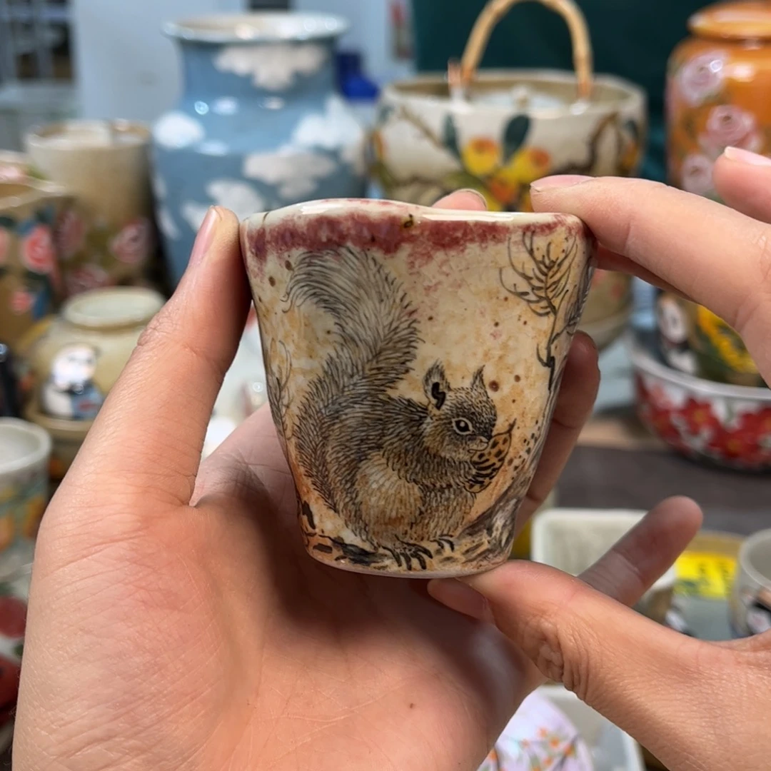 景德镇陶瓷手工杯