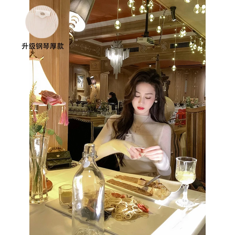 【燕麦色】3852超柔软高品质中领钢琴上衣