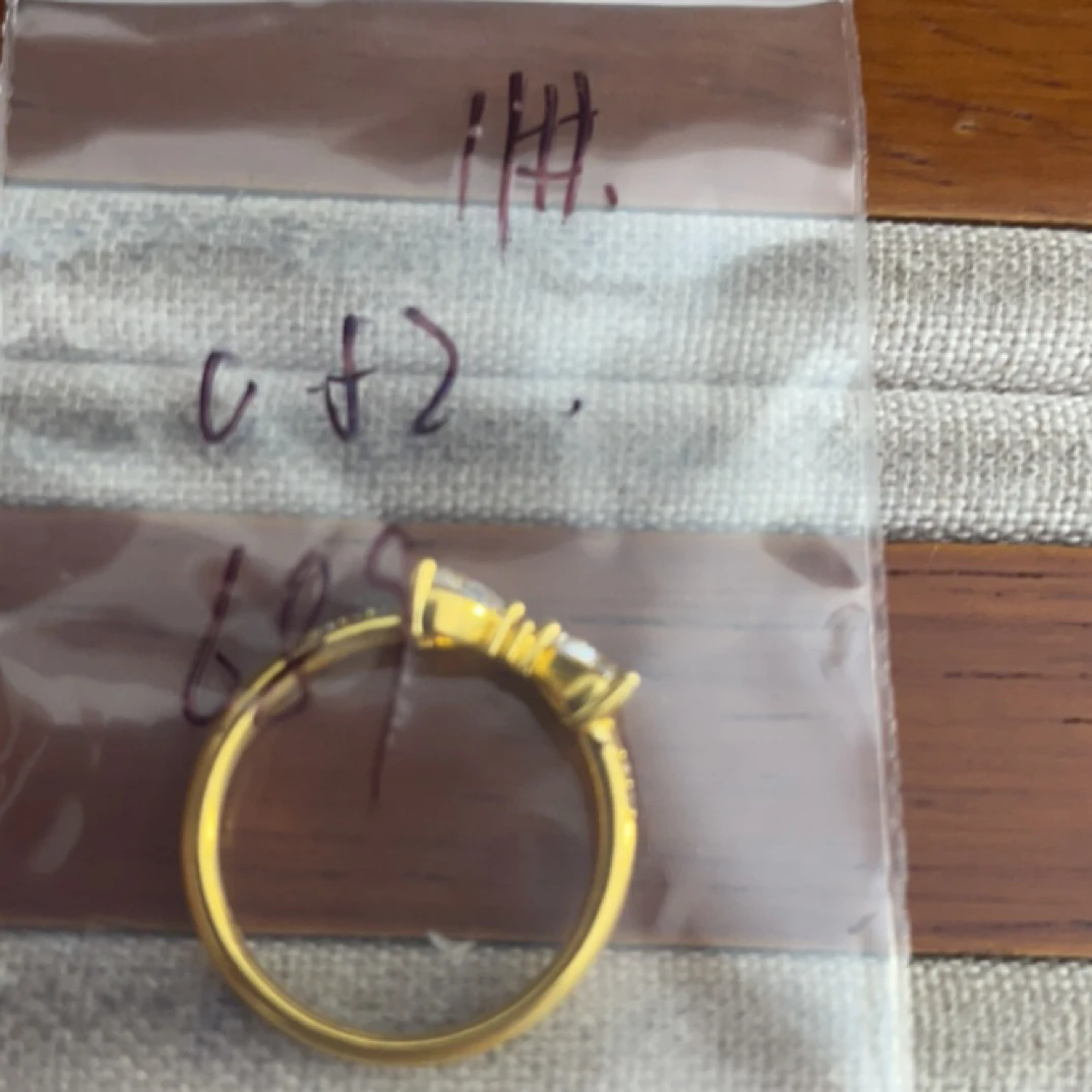 A1克重0.52 11号 大蝴蝶结6D戒指 足金999