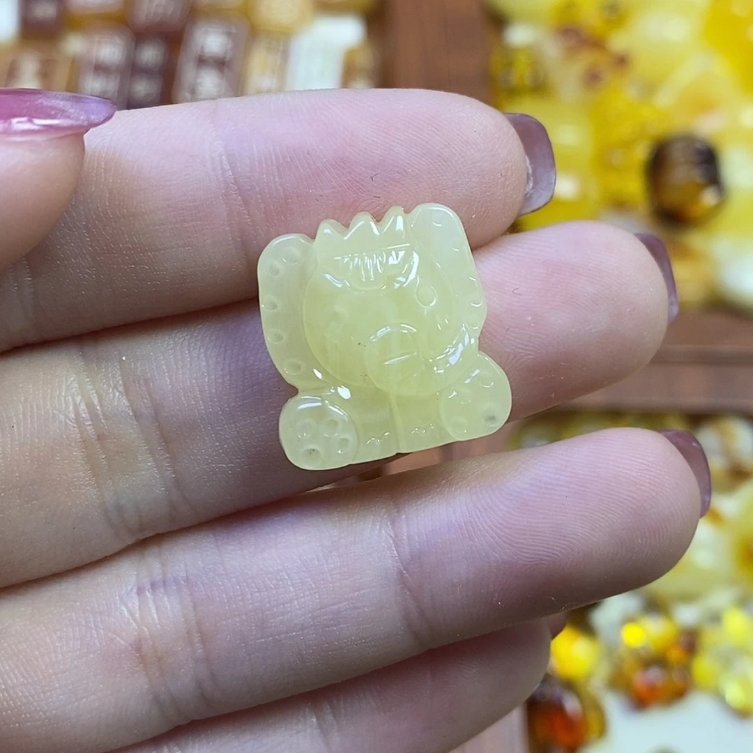 吊坠橄榄核大象牌