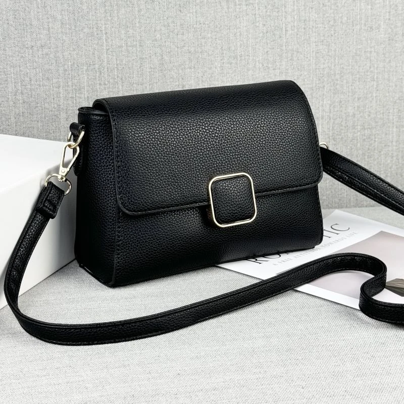 【长24宽9高15】包包女真皮质感2025新款女士斜挎包时尚百搭中年