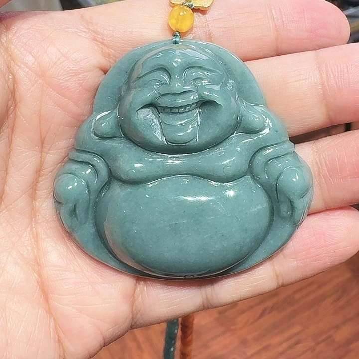颈饰未镶嵌翡翠吊坠