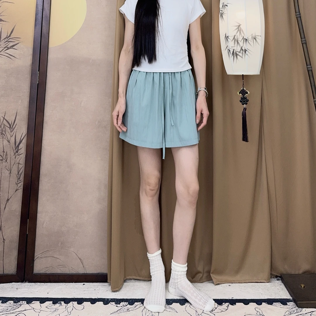 夏季现代舞三分练功短裤透气，轻盈现代舞瑜伽古典拉丁爵士