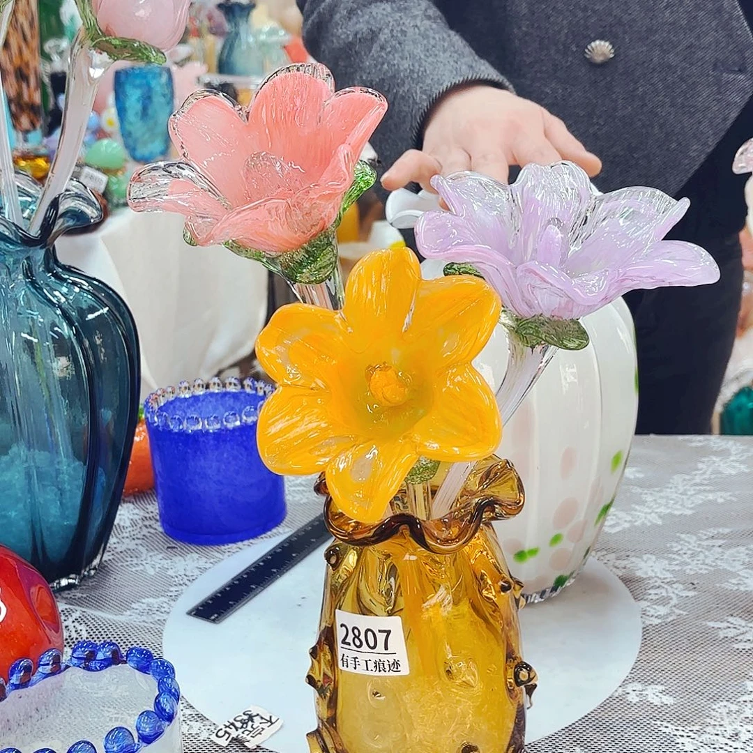 琉璃花瓶花器艺术品