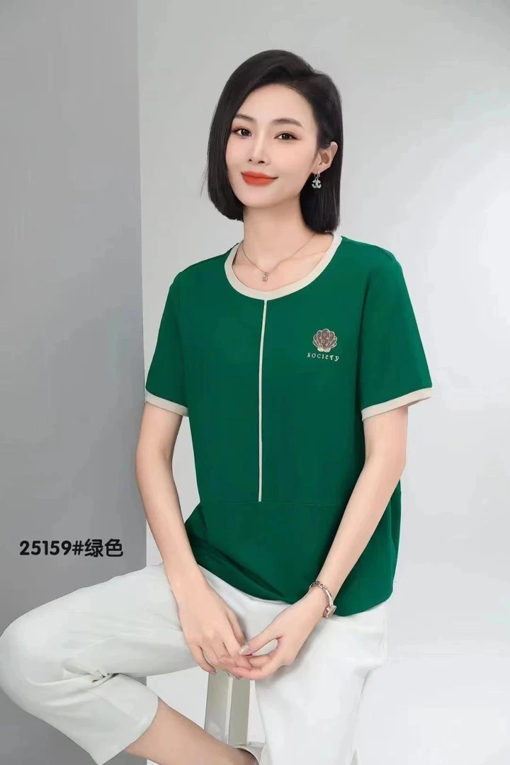 25159女士圆领短袖