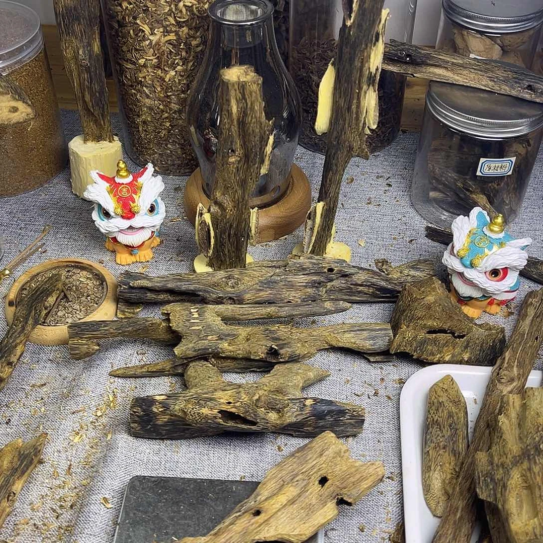 香料奇楠虫漏香37克