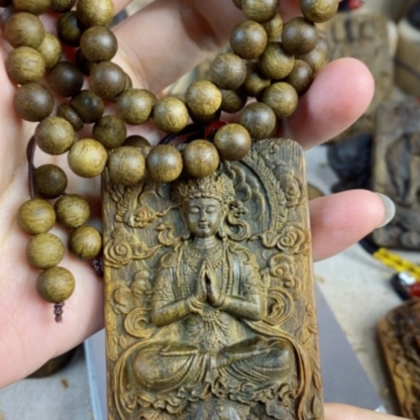 【闪购商品】木古*芽庄伏虎观音配0.8送养香罐