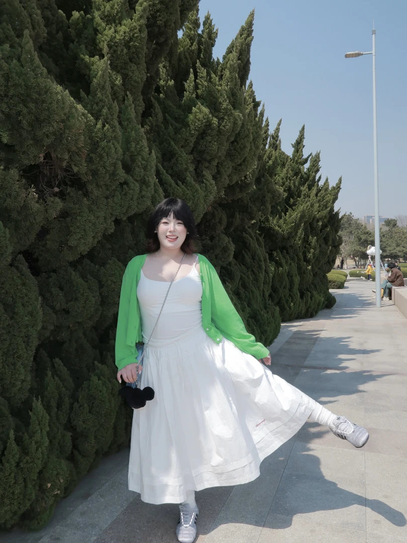 白开水丨D S M D丨大码刺绣字母半身裙