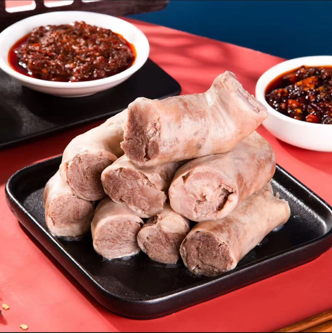 【内蒙古苏尼特羊肉】鲜羊肠包肉2斤送韭菜花蘸料顺丰包邮
