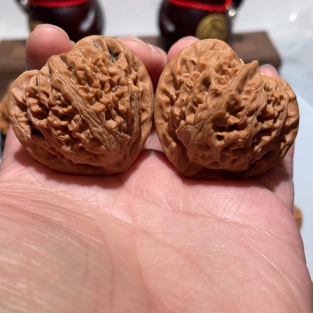 文玩核桃把件邢台一代宫灯41全品