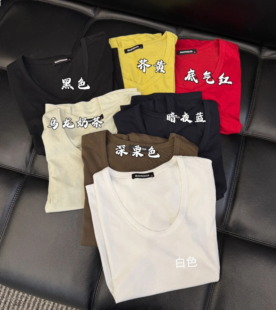 阿雅家977968韩国T恤高定夏季百搭
