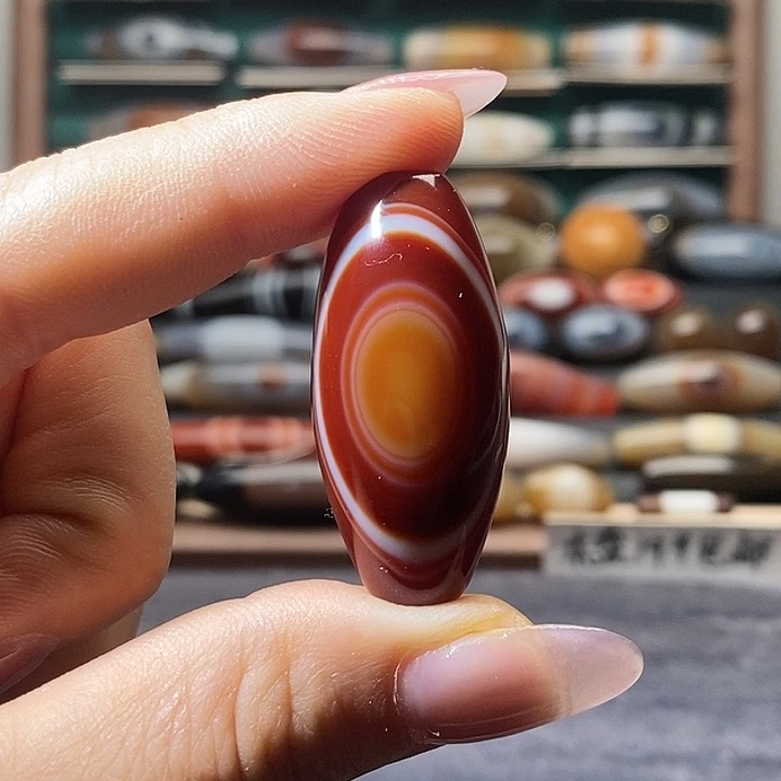 玛瑙/玉髓未镶嵌吊坠(不含链)