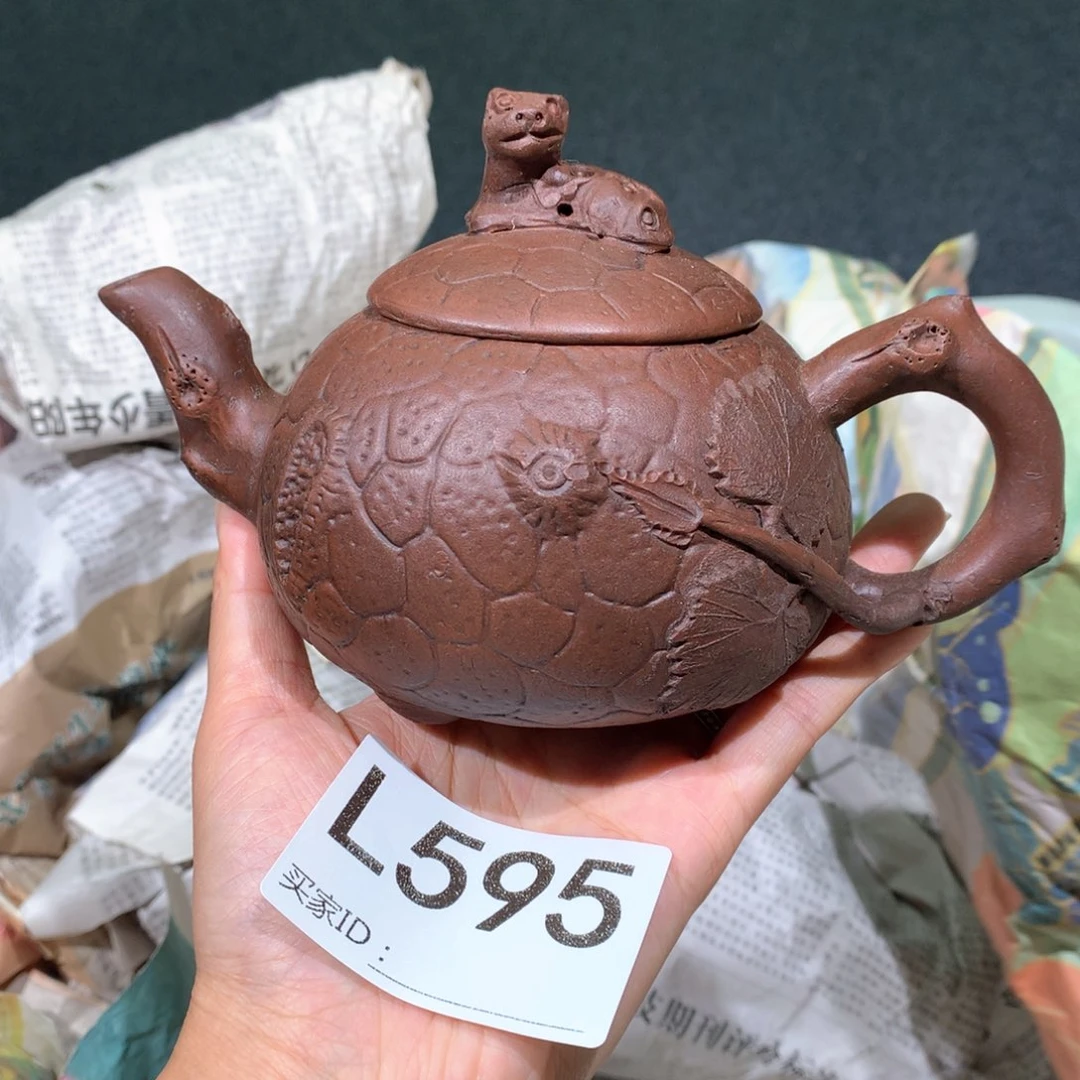 茶壶粗砂紫砂茶壶595